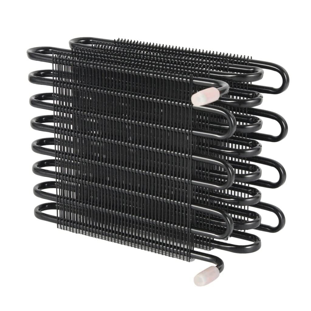 Multilayer wire tube condenser for refrigeration systems.