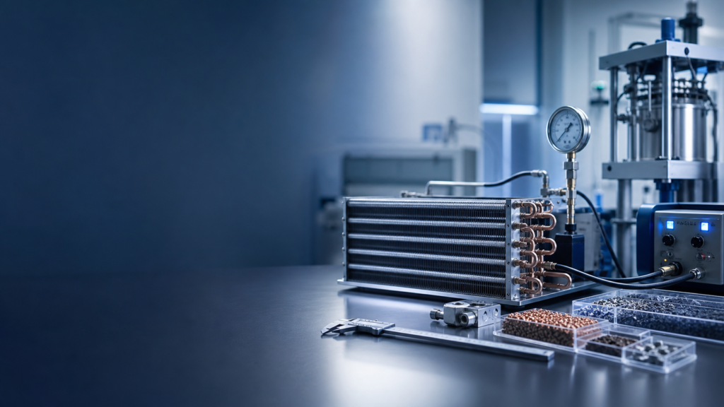 Quality management system documentation for heat exchanger manufacturing