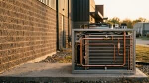 refrigerant cycle — vapor compression loop in a refrigeration system