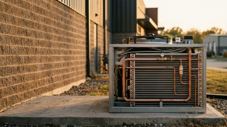 refrigerant cycle — vapor compression loop in a refrigeration system