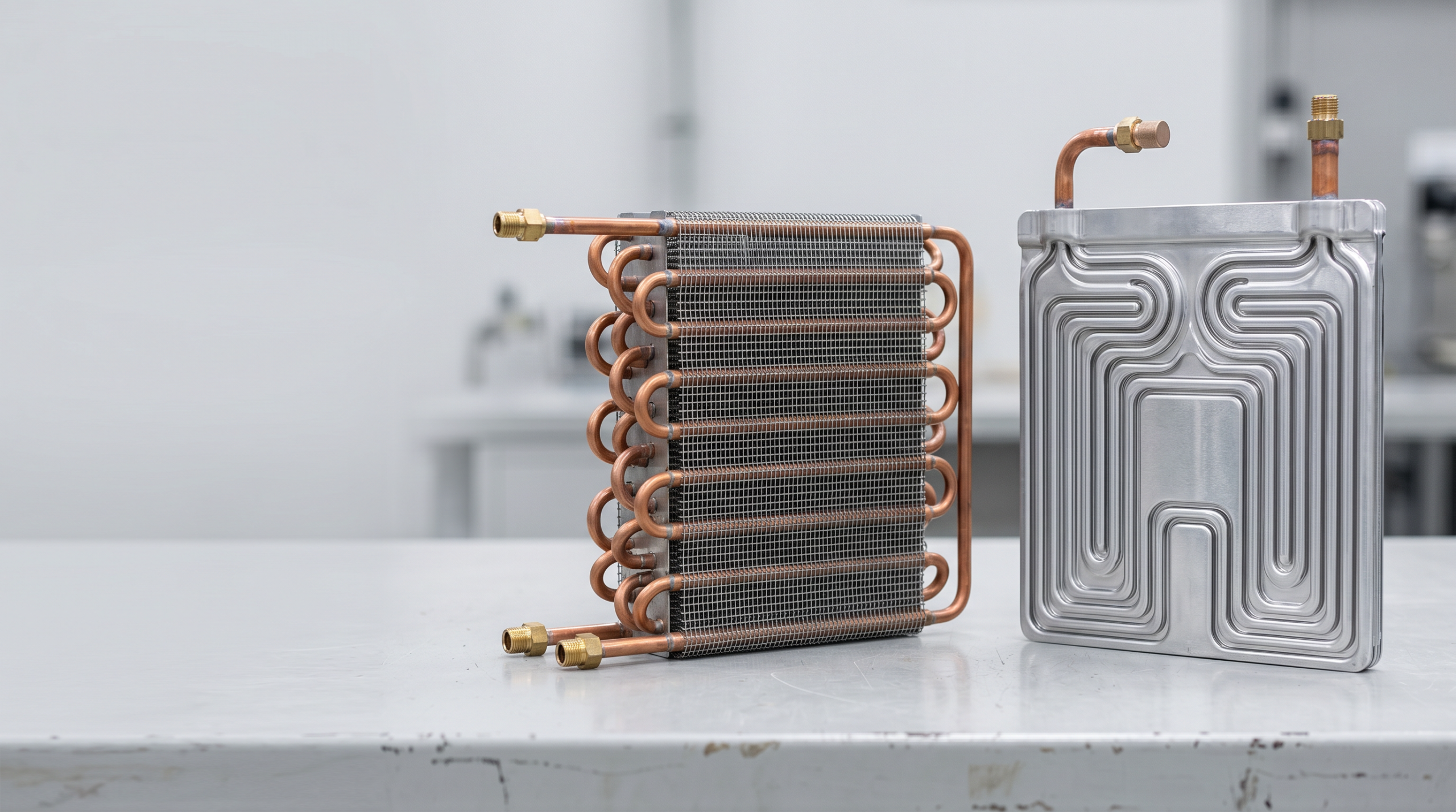 Wire tube condenser and roll bond evaporator for refrigerator freezer OEM projects