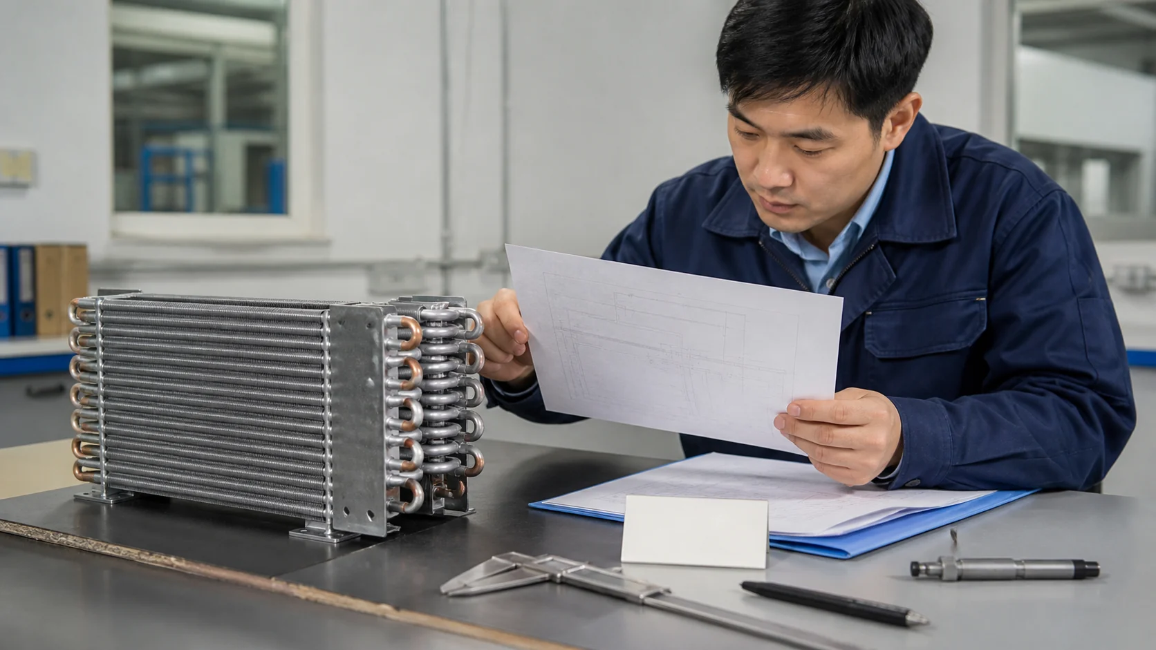Engineering release review of a CO2 coil sample after pressure evidence