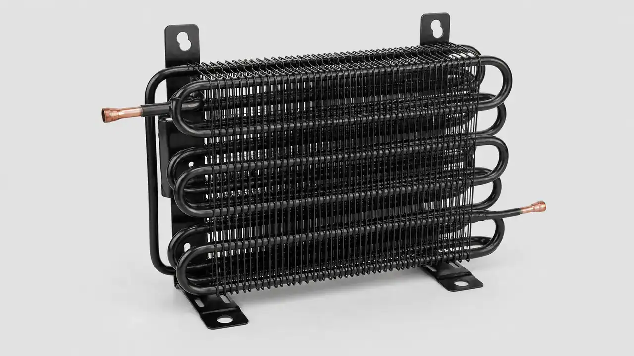 Compact R600a refrigerator condenser for domestic appliance projects