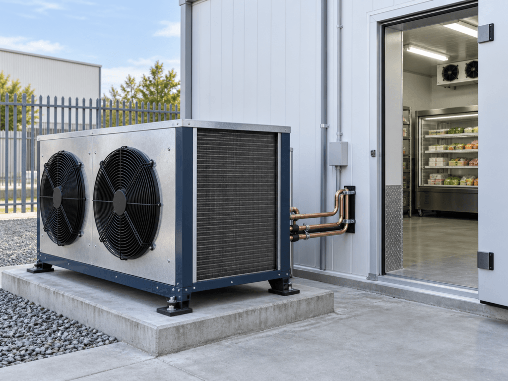 Illustrative visualization of Air-Cooled Condensing Units — Application context