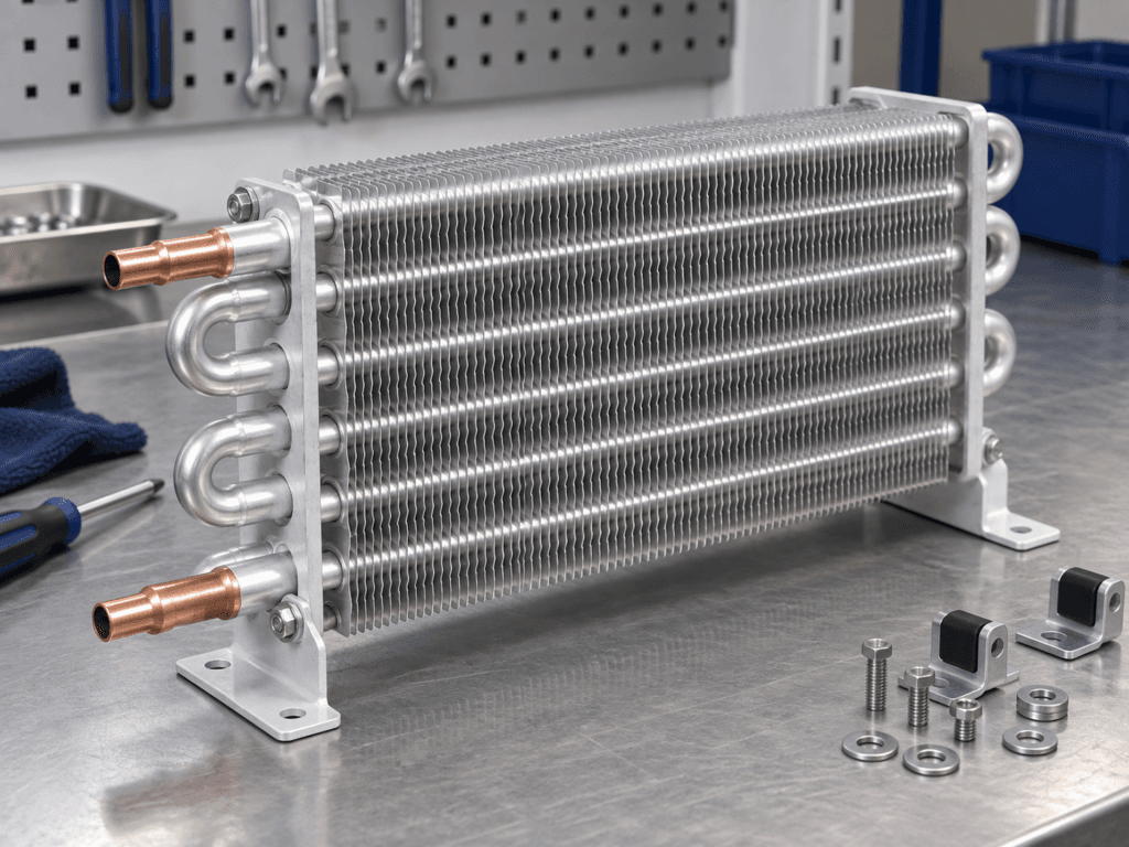 Illustrative visualization of Aluminum Tube Evaporators — Product and structure