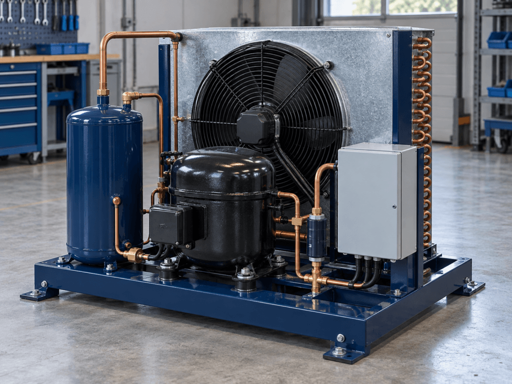 Illustrative visualization of Condensing Units — Product and structure