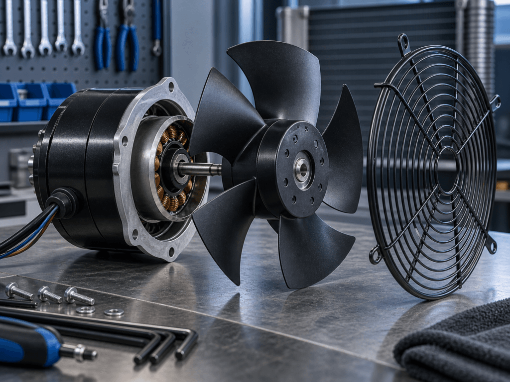 Illustrative visualization of External Rotor Motors — Product and structure